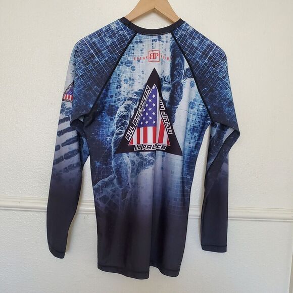 Breakpoint Long Sleeve No-Gi Jiu-Jitsu Rash Guard Size M All American Jiu Jitsu - Picture 8 of 16